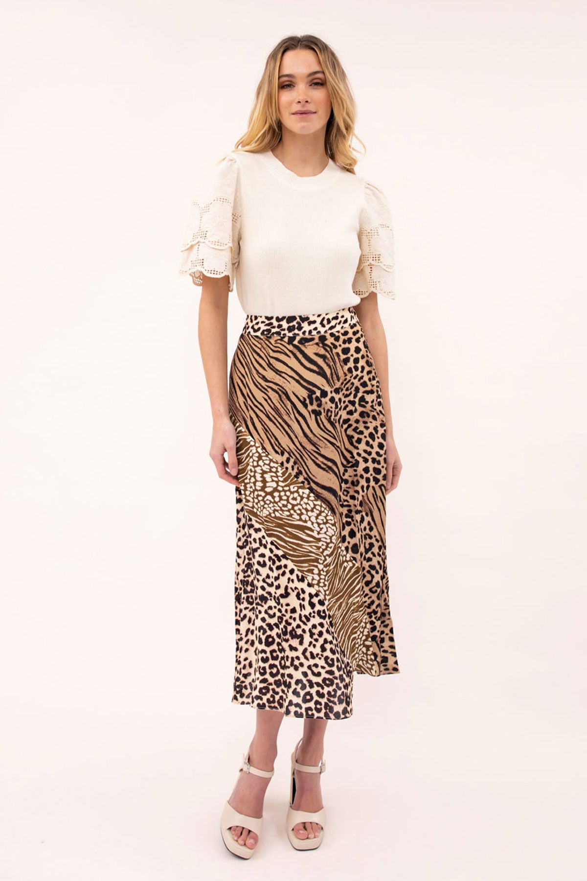 Animal print maxi skirt australia best sale