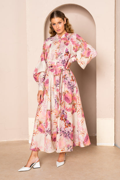 Mae Raglan Sleeve Maxi Dress