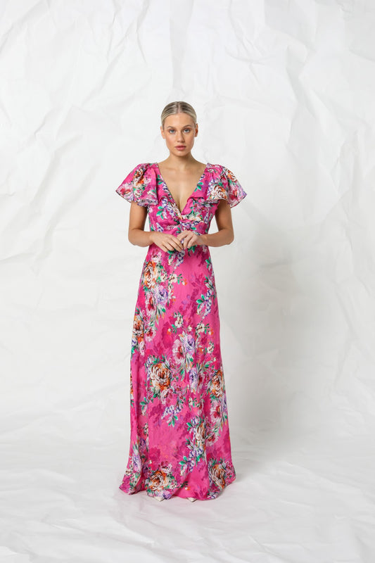 Women's Maxi Dress in Pink | Mel