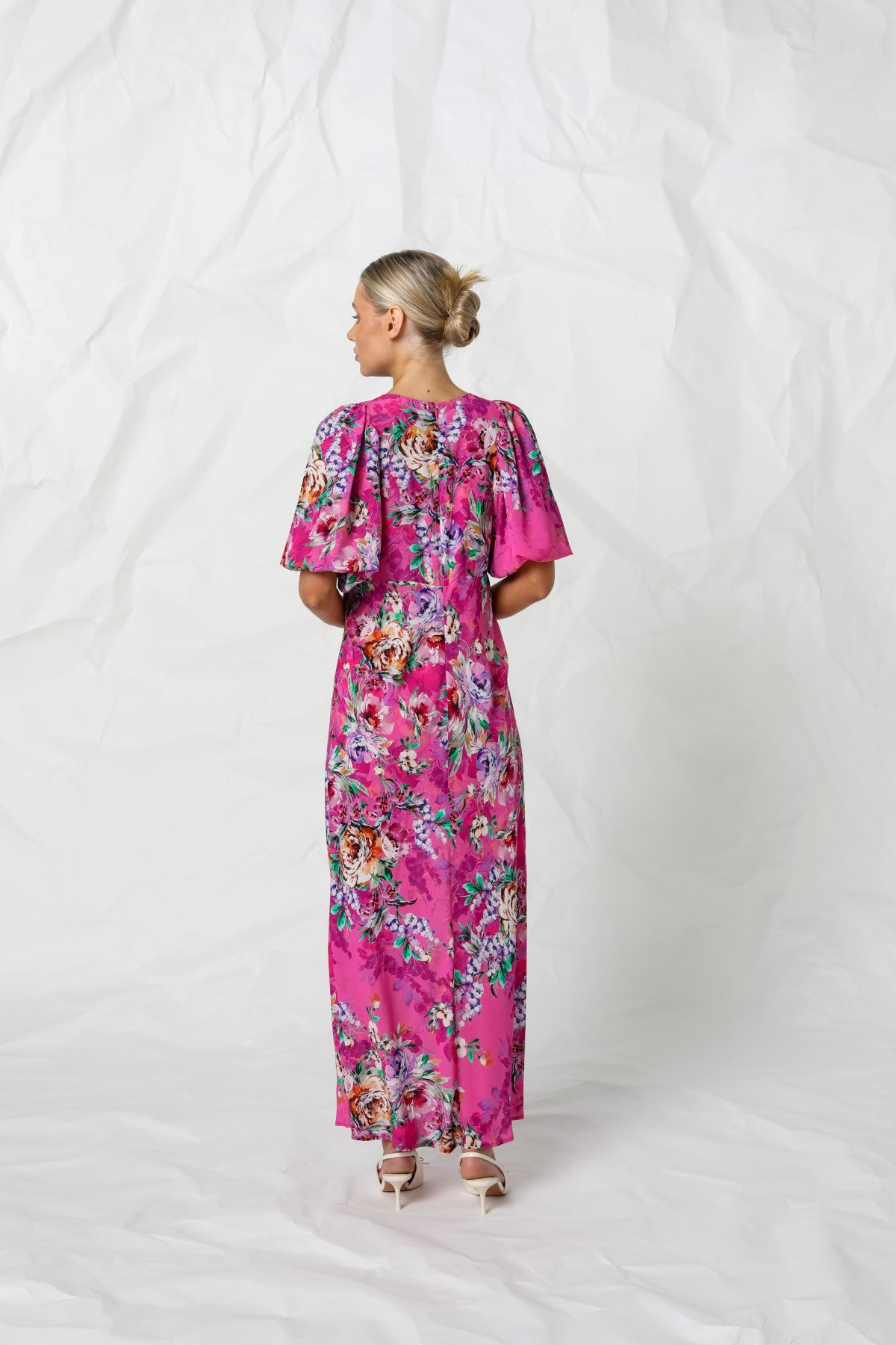 Women's Maxi Dress in Pink | Rebecca