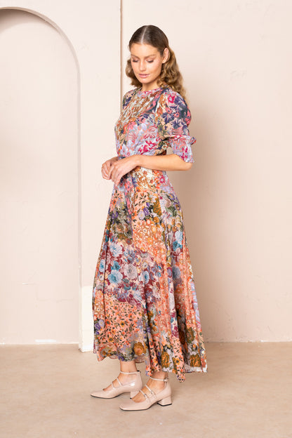 Maxine Short Sleeve Maxi Dress