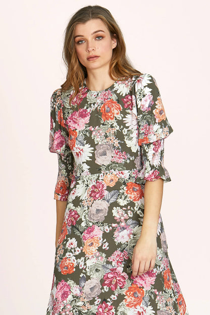 Camille Floral Maxi Dress