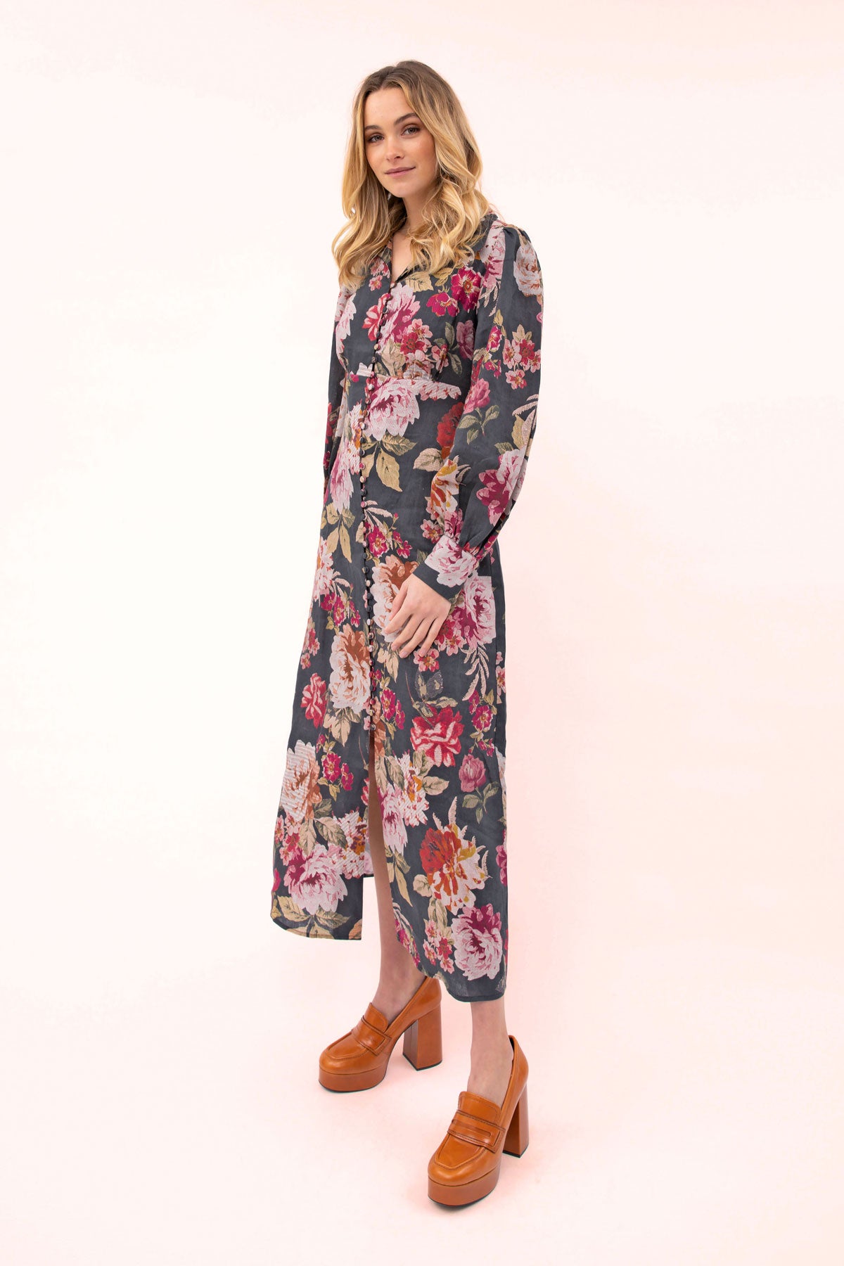 Womens hot sale floral maxi